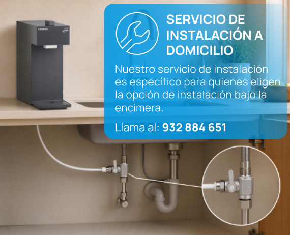 Bajo la encimera